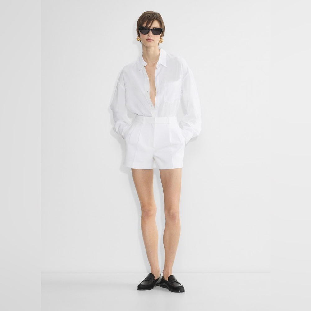 Babaton Pleated Mini Short - US8